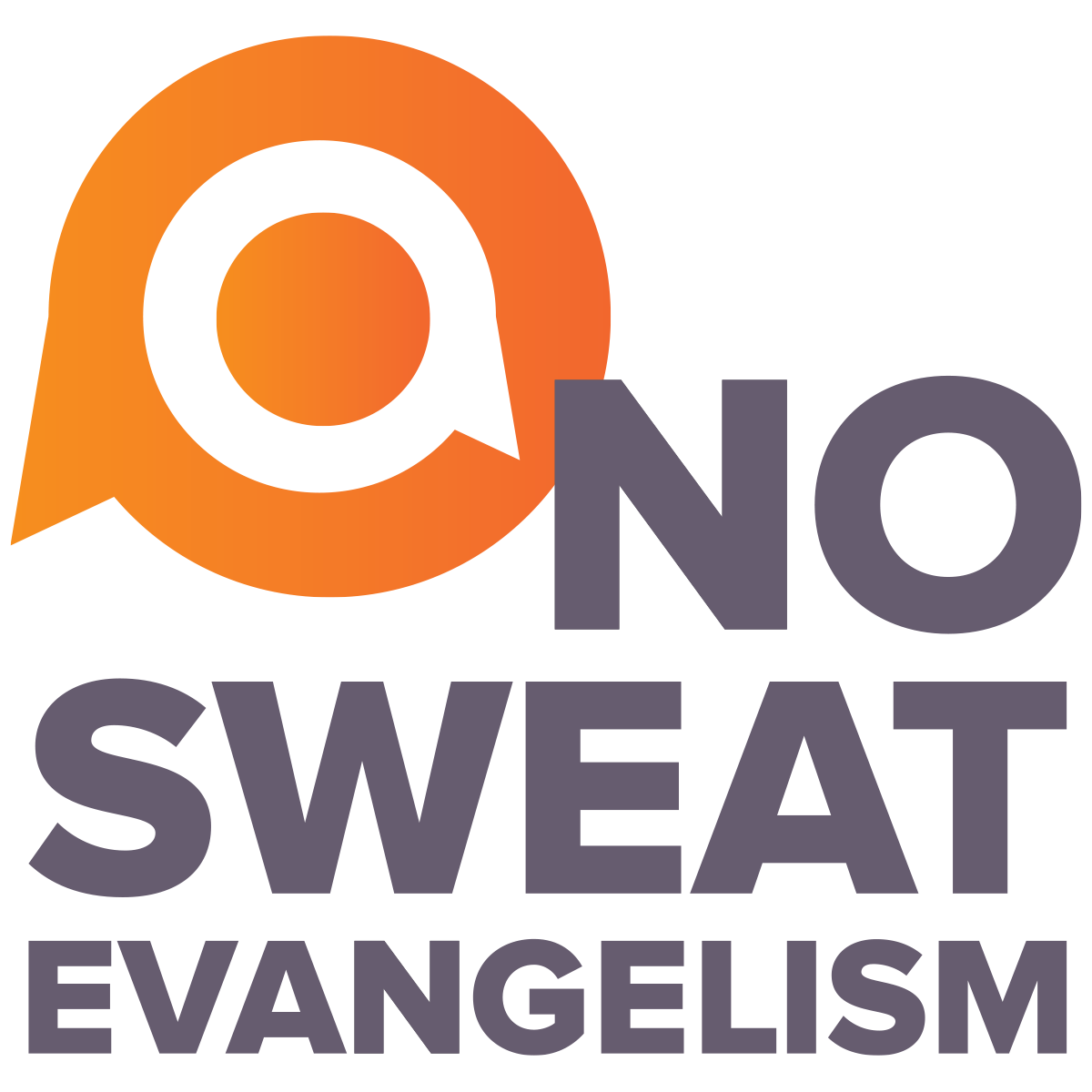 No Sweat Evangelism logo